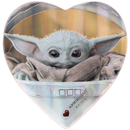 Star Wars The Mandalorian Assorted Heart Tins with Chocolate - Choose from 3 Designs