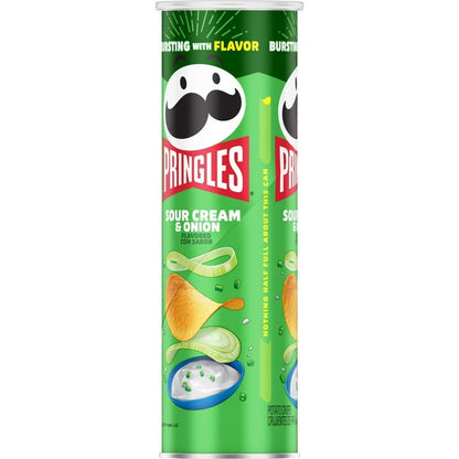 Pringles Sour Cream and Onion Potato Crisps 5.5 oz - 14ct