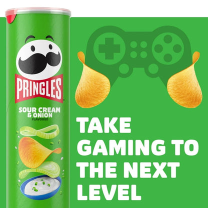 Pringles Sour Cream and Onion Potato Crisps 5.5 oz - 14ct