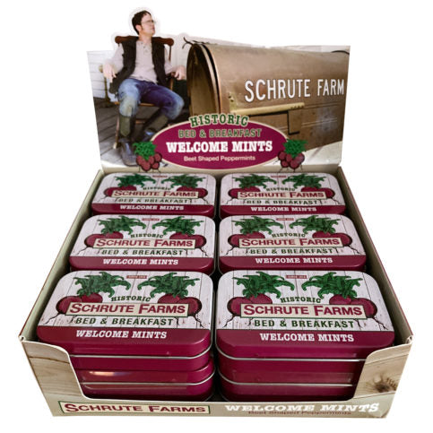 Boston America Schrute Farms Mints Tins 1.5oz - 18ct