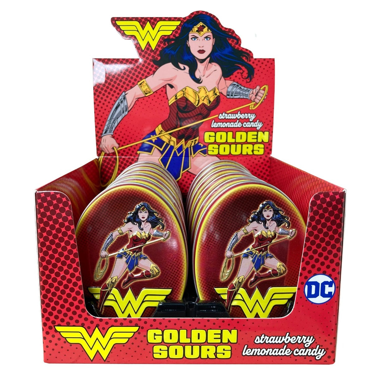 Boston America Wonder Woman Golden Sours  1.2oz - 12ct