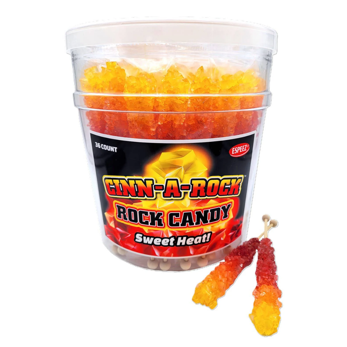 Espeez Cinn-A-Rock Sweet Heat Jar 36ct