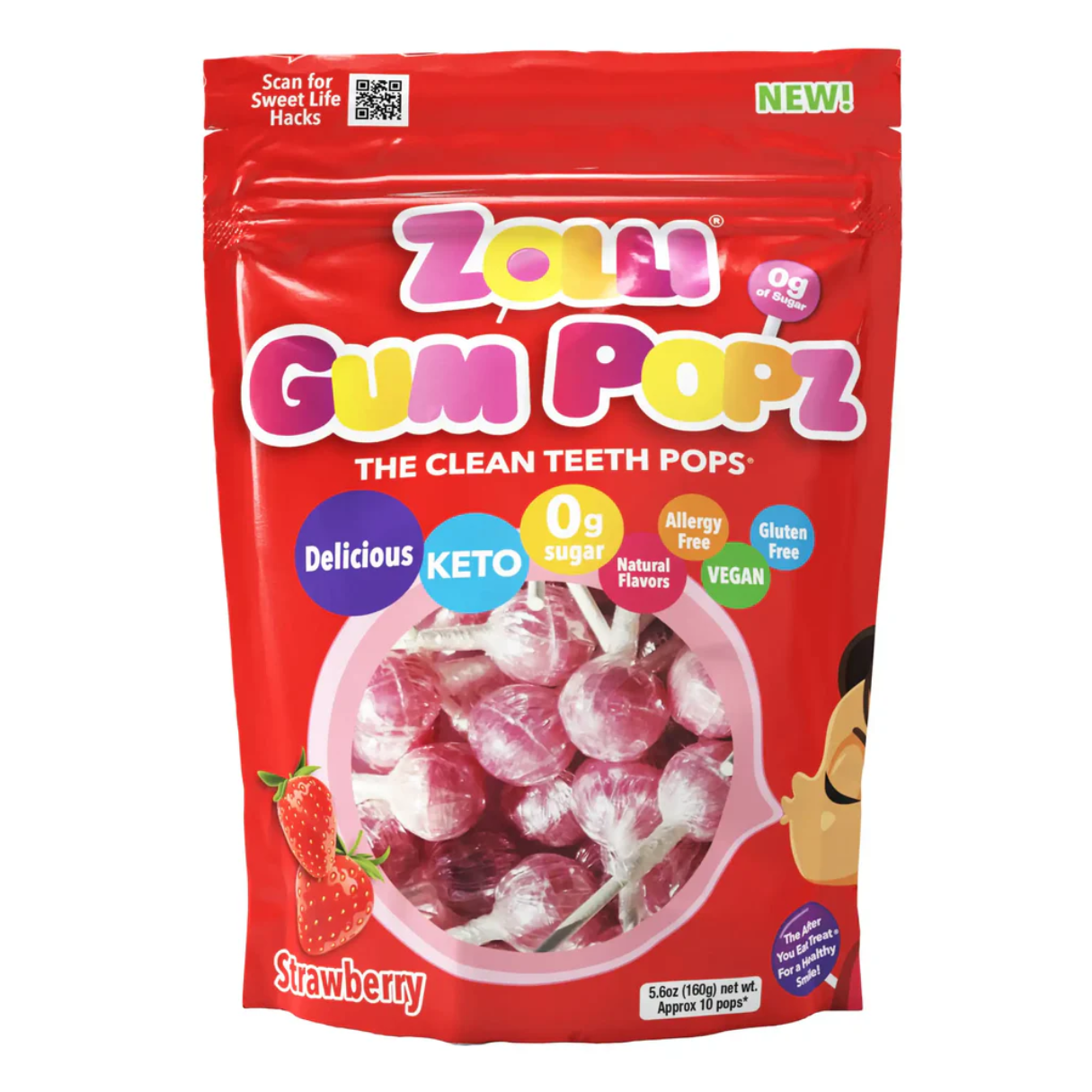 Zolli Gum Popz 5.6 oz - 24ct