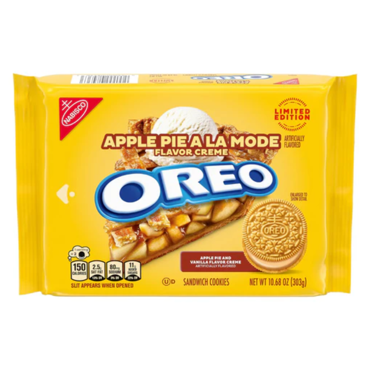 OREO Apple Pie a la Mode Cookies 10.58oz - 6ct