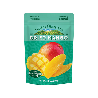 Liberty Orchards Dried Mango 3.5oz - 17ct