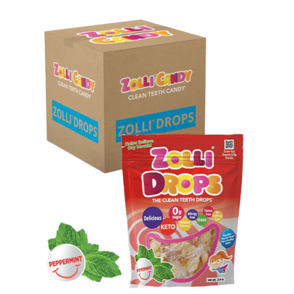 Zolli Drops Peppermint 3oz - 24ct