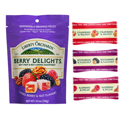 Liberty Orchards Berry Delights Peg Bag 4.5oz - 9ct