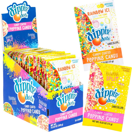 Koko's Dippin’ Dots Coated Popping Candy .53oz - 6/36ct