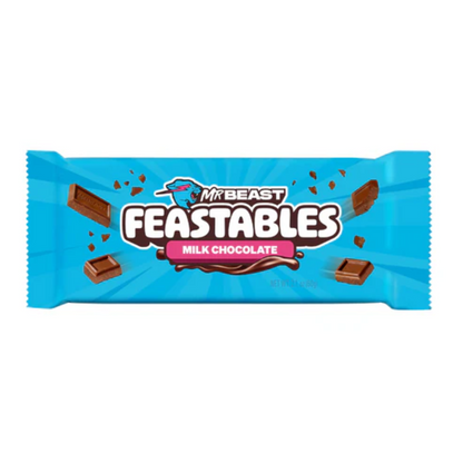 Mr. Beast Feastables King Size Milk Chocolate Bar 2.1oz - 24ct