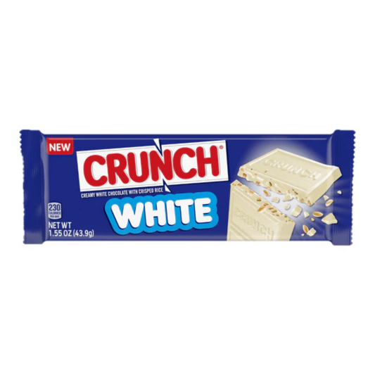 Nestle Crunch White Chocolate Bars 1.55oz - 18ct
