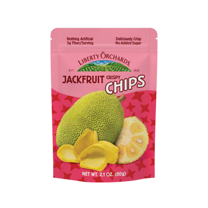 Liberty Orchards Jackfruit Chips Peg Bag 2.1oz - 5ct