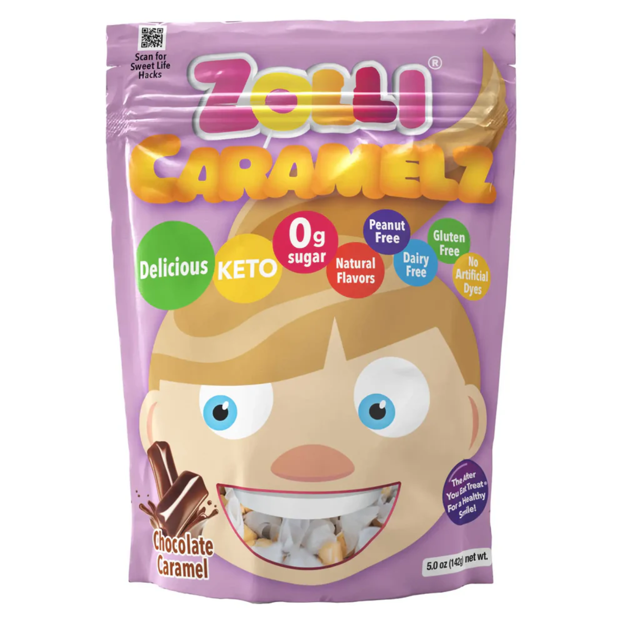 Zolli Caramelz Chocolate Mashups 5oz - 24ct