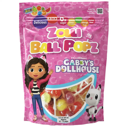 Zolli Ball Popz Gabbys Dollhouse Limited Edition 5.2oz - 24ct