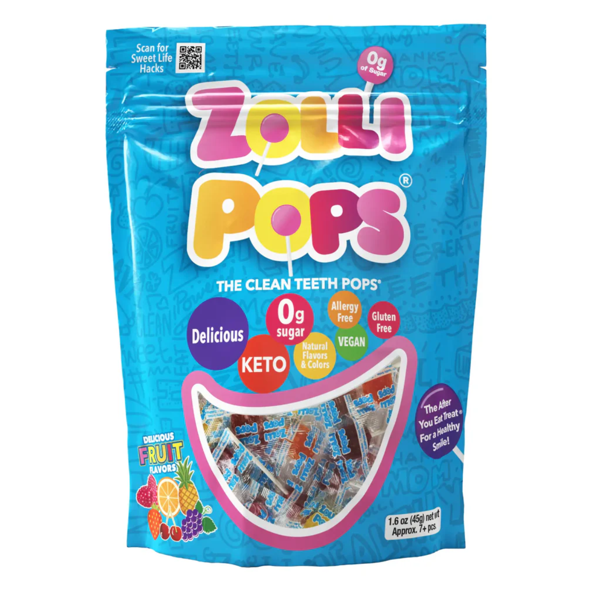 Zollipops Original Assorted Slim 1.6oz - 24ct