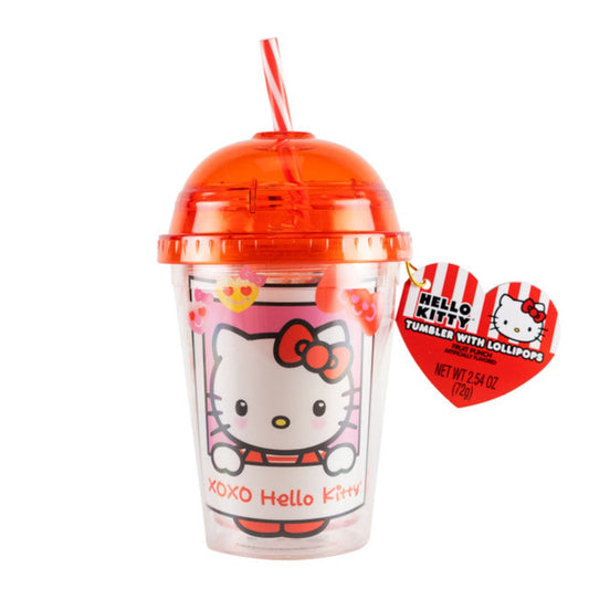 Hello Kitty Dome Tumbler with Yummy Lollipops  2.54oz - 6ct