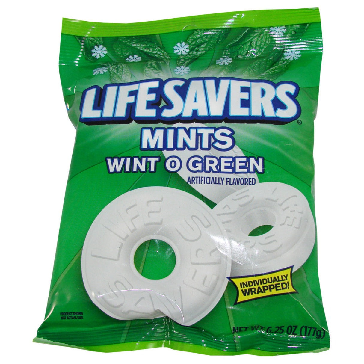 Life Savers Singles Bag Wint-O-Green 6.25oz - 12ct