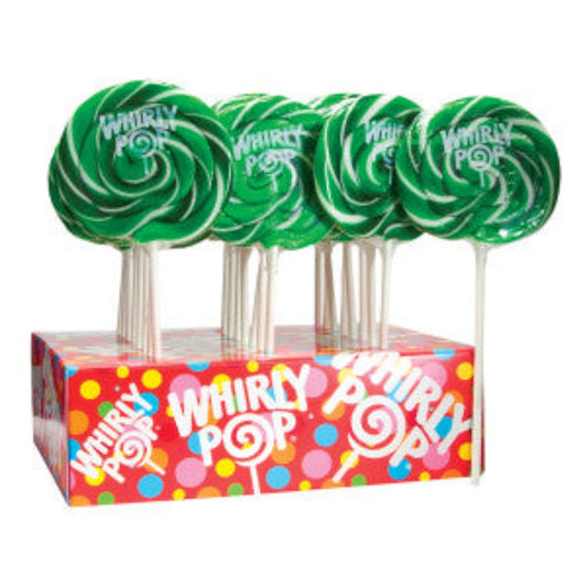 Whirly Pops Green & White 1.5oz - 24ct