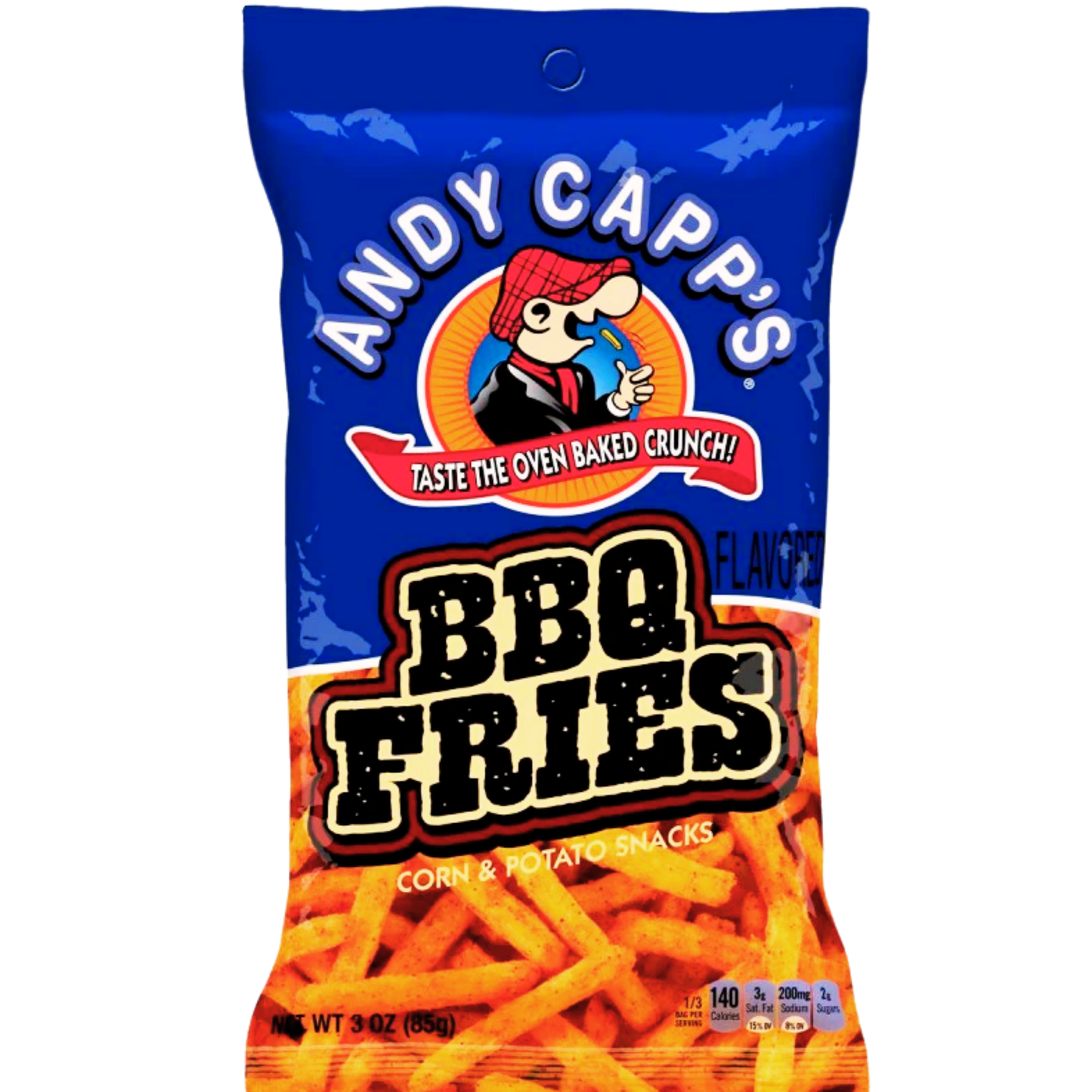 Andy Capp's Fries BBQ Bag 3oz 12ct