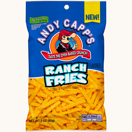 Andy Capp's Ranch Fries 3oz 12ct