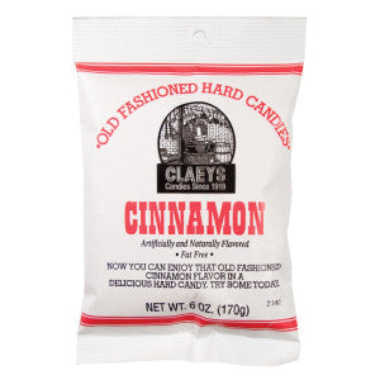 Claey's Cinnamon Old Fashion Hard Candies 6oz - 24ct