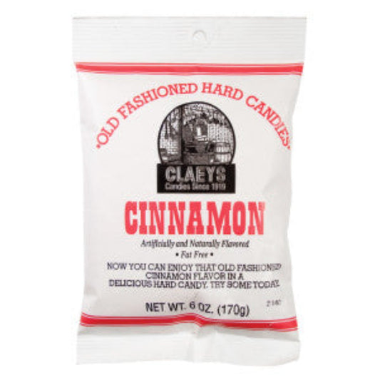 Claey's Cinnamon Old Fashion Hard Candies 6oz - 24ct