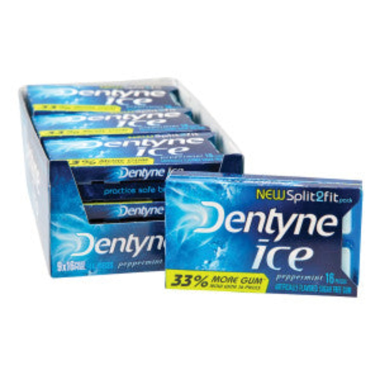 Dentyne Ice Sugarless Gum Peppermint - 9ct