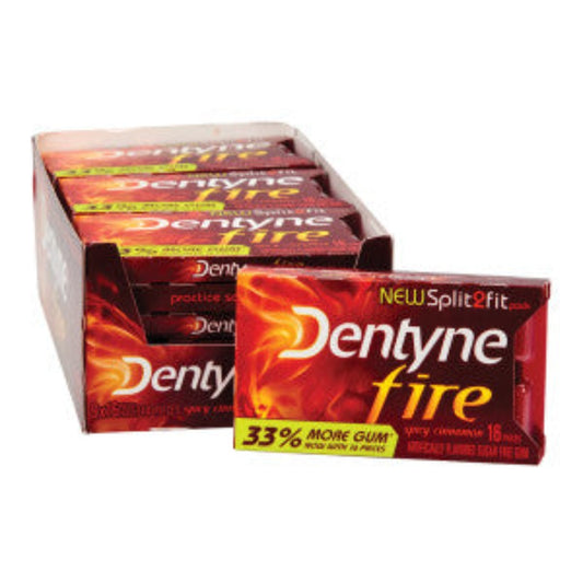 Dentyne Ice Sugarless Gum Cinnamon Fire - 9ct