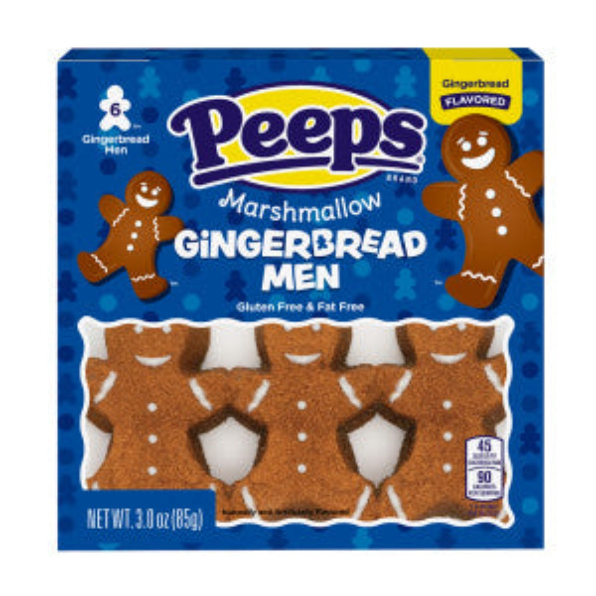 Gingerbread Men Peeps 3oz - 12ct