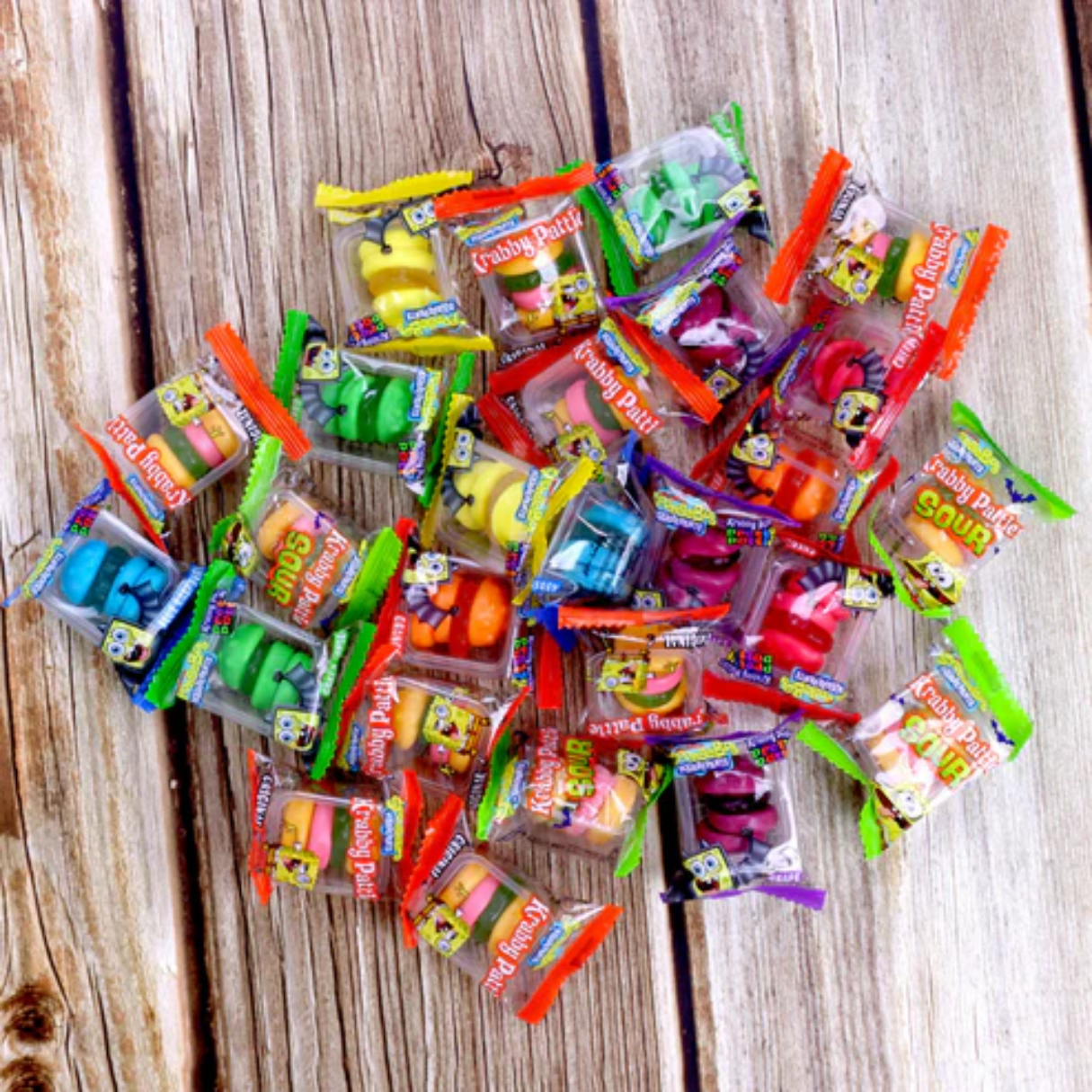 SpongeBob SquarePants Krabby Patties Mix 60pcs 19.05oz - 6ct