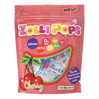 Zollipops Cherry 3.1oz - 24ct