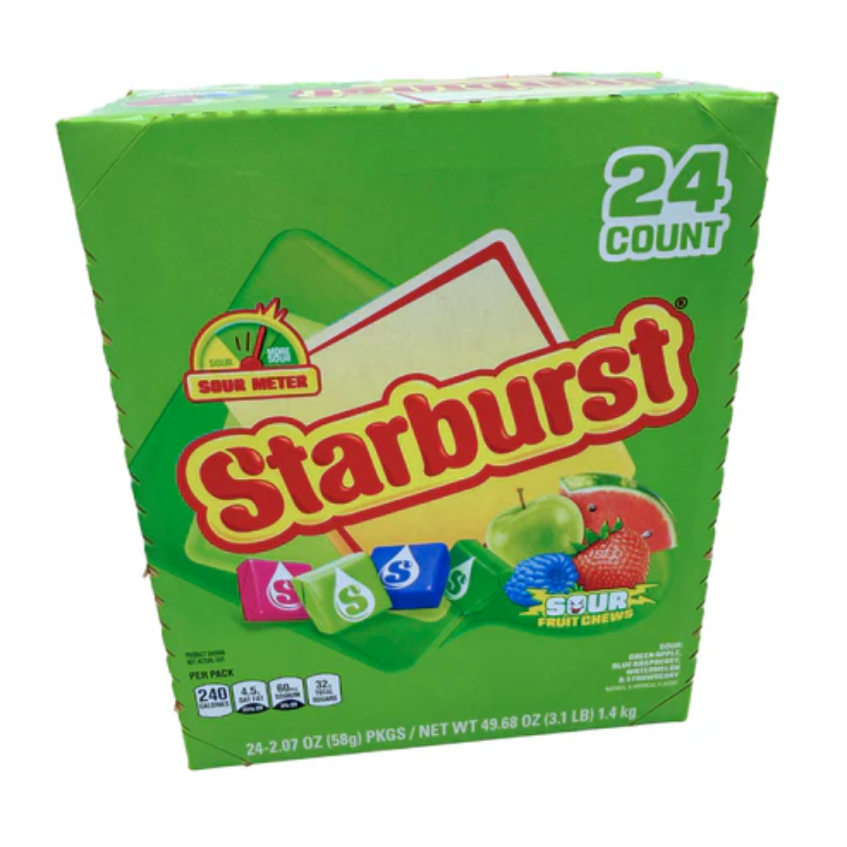 Starburst Sours 2.07oz - 24ct