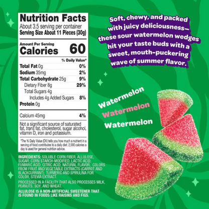 Joyride Sour Watermelon Wedges Box 3.5oz - 10ct