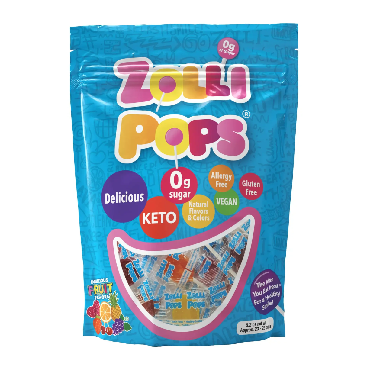 Zollipops Original Assorted 5.2 oz - 24ct