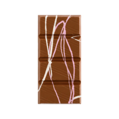 Beyoglu Angel Hair Raspberry Milk Chocolate Bar 170g - 6ct