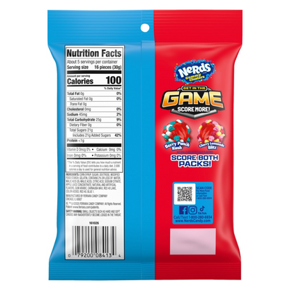 Nerds Berry Punch Rush Gummy Clusters 5oz - 12ct