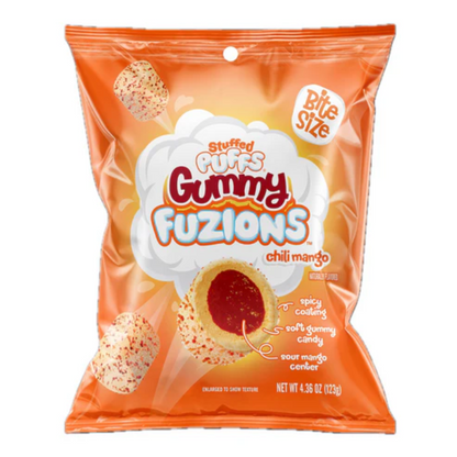 Stuffed Puffs Chili Mango Gummy Fuzions 4.36oz - 8ct