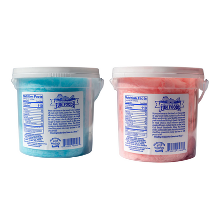 Icee Display Shipper Blue Raspberry & Cherry Cotton Candy Tub 2oz 48ct