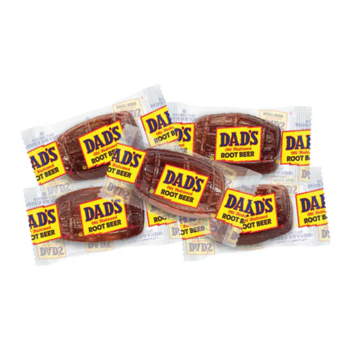 Dad's Old Fashioned Root Beer Barrels Hard Candy 4oz - 12ct