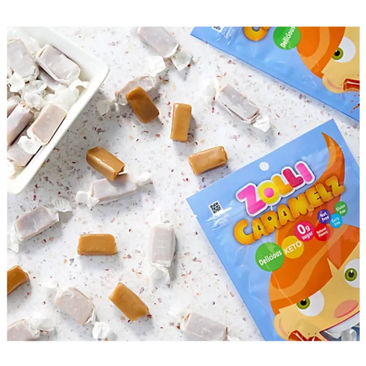 Zolli Caramelz Zupergirl 3oz - 24ct