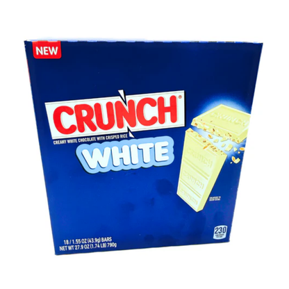 Nestle Crunch White Chocolate Bars 1.55oz - 18ct