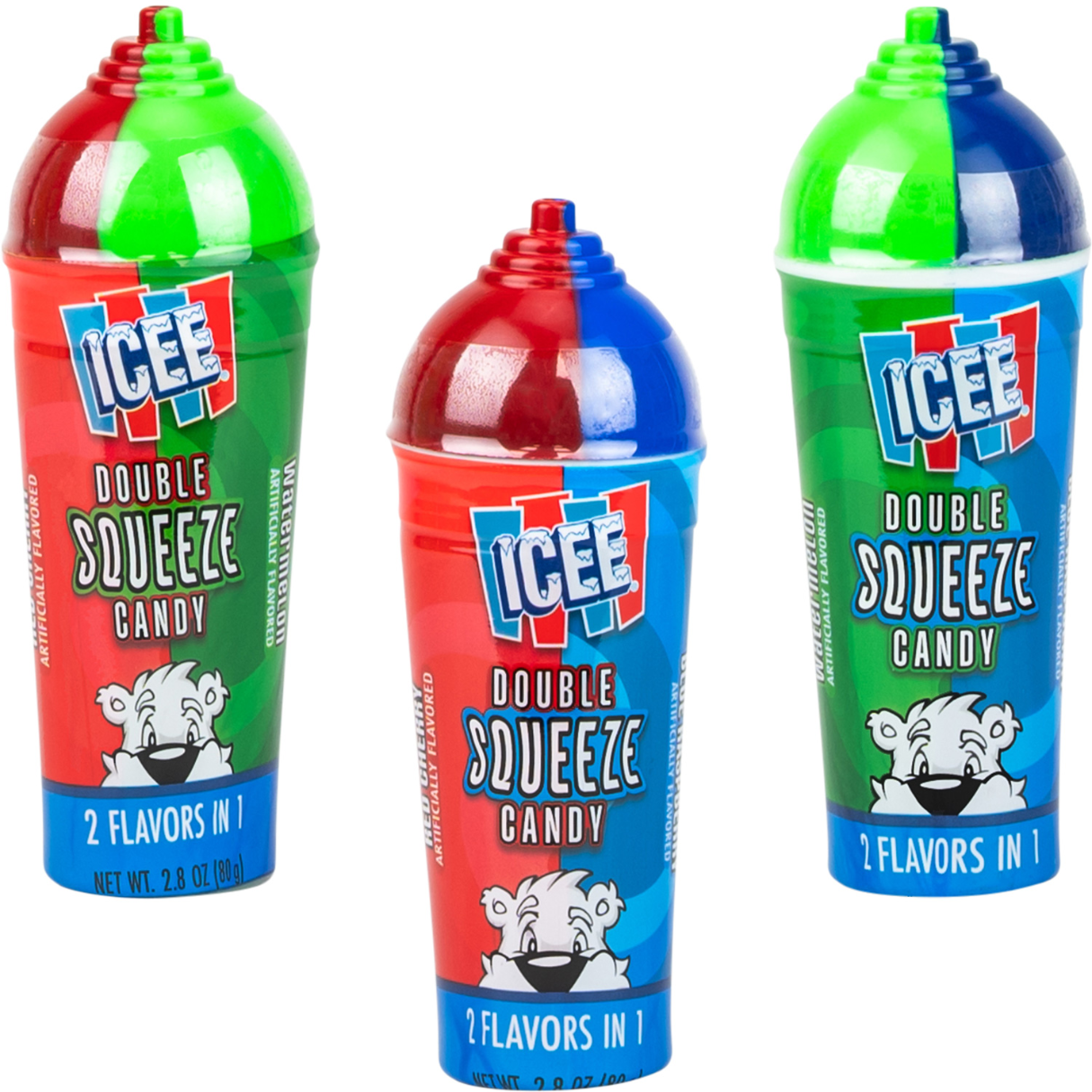 Koko's Icee Double Squeeze Candy 2.82oz - 6/12ct