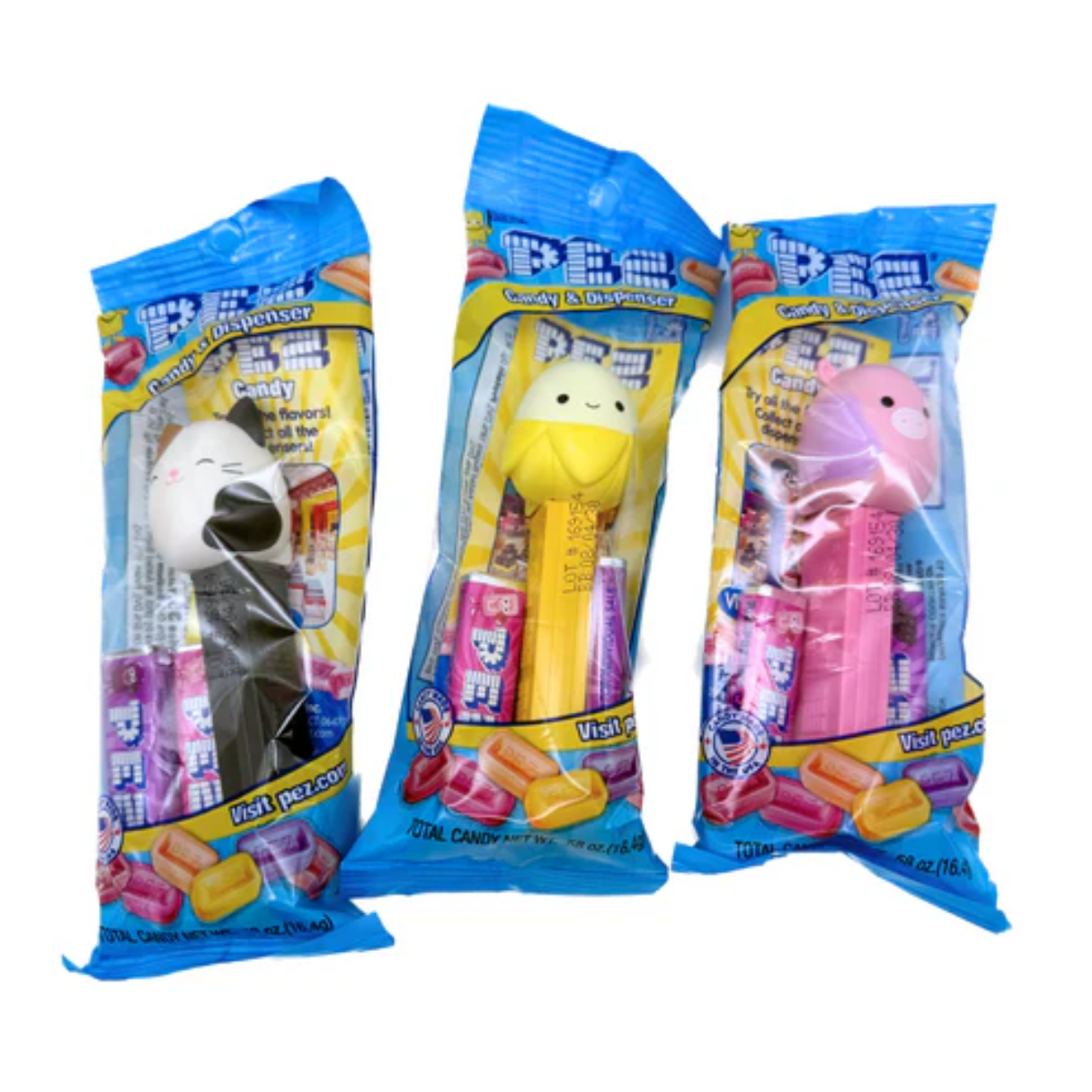 Pez Squishmallows  .- 12ct