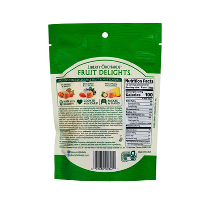 Liberty Orchards Fruit Delights Peg Bag 4.5oz - 9ct