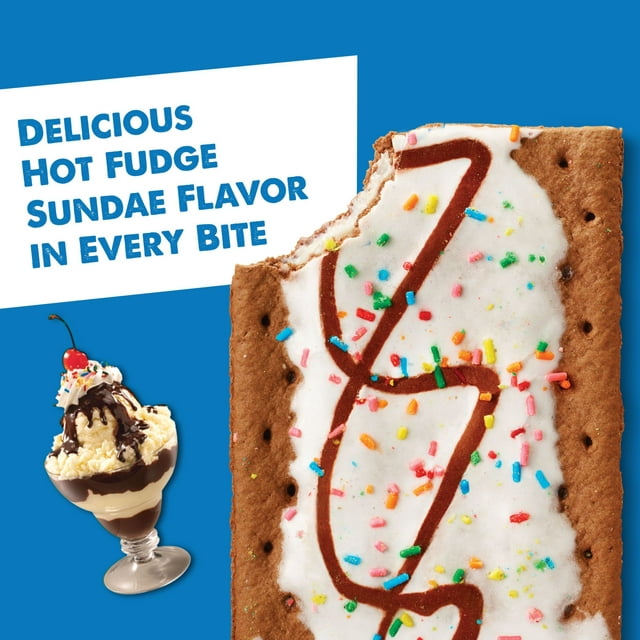 Pop-Tarts Frosted Hot Fudge Sundae 3.38oz - 6ct