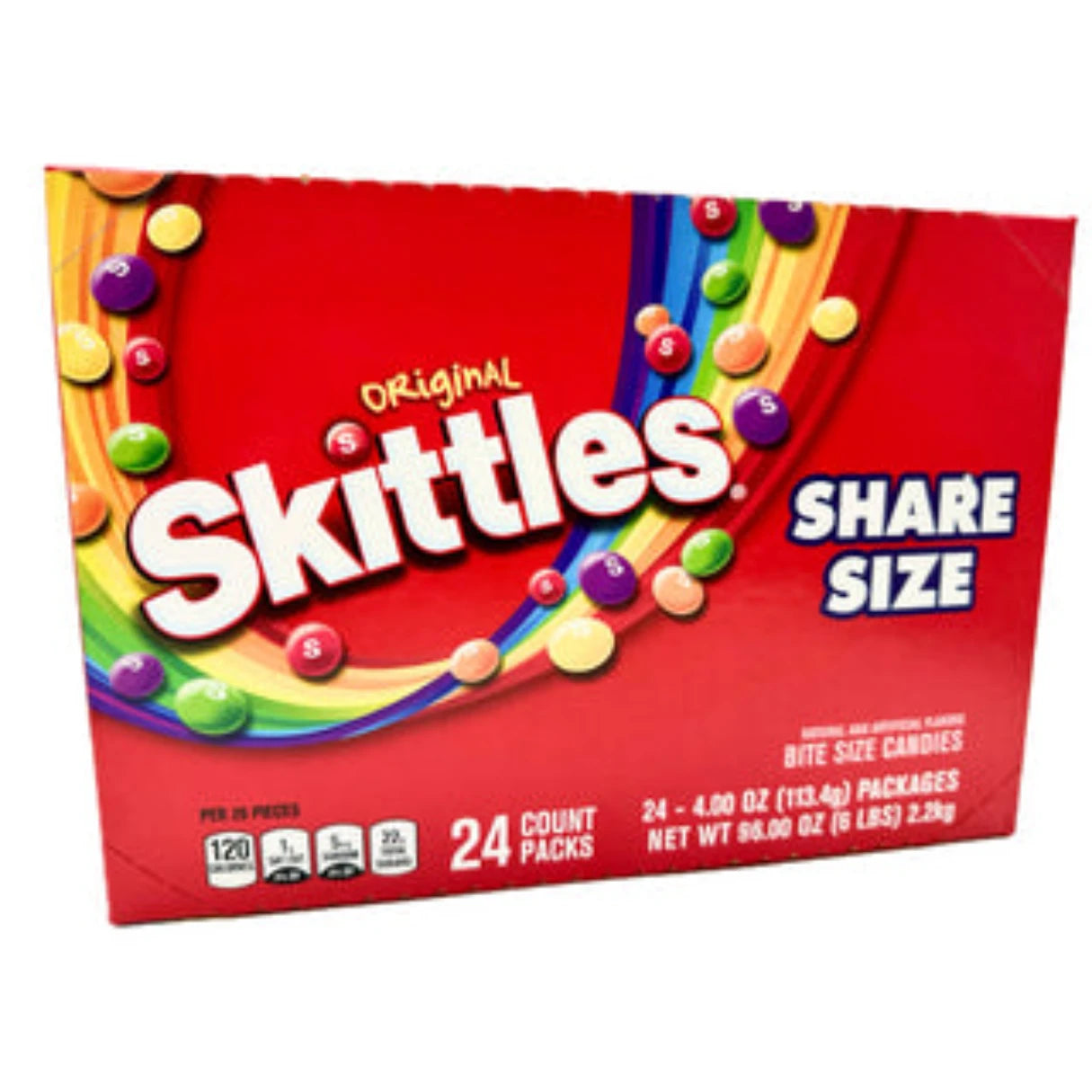 Skittles Original Share Size 4oz - 24ct