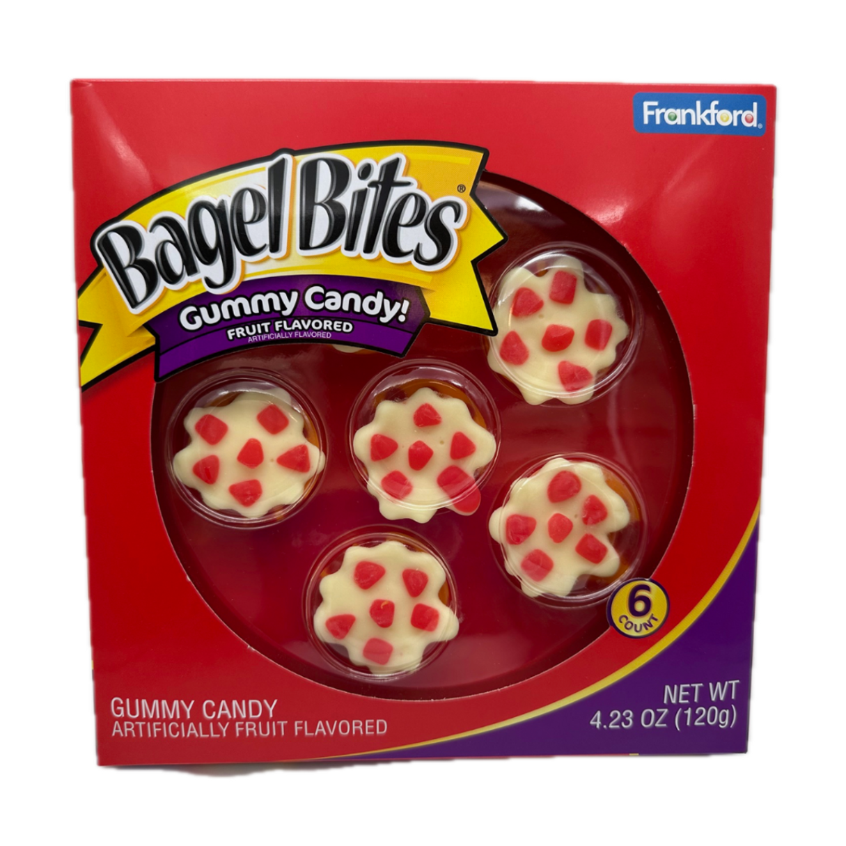 Frankford Bagel Bites Gummy Pizza Candy  4.23oz - 10ct