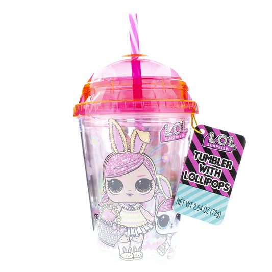 L.O.L. Surprise! Dome Tumbler with Swirl Lollipops (case) 2.54oz -16ct