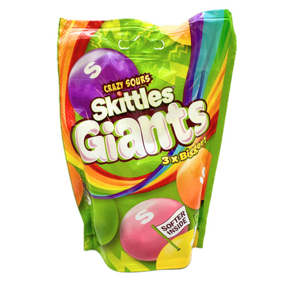 Skittles Giants Crazy Sours (UK Version) 132g - 12ct