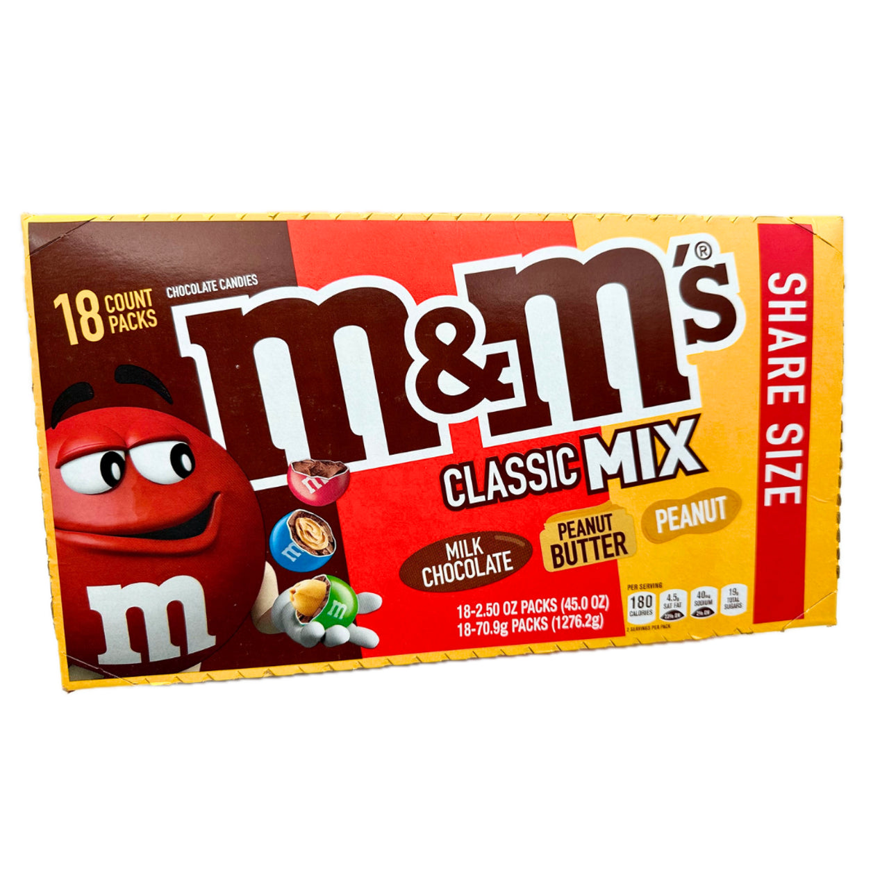 M&M's Classic Mix Share Size 2.5oz - 18ct