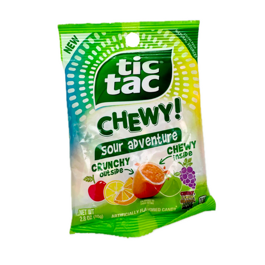 Tic Tac Chewy Sour Adventure 2.8oz - 12ct